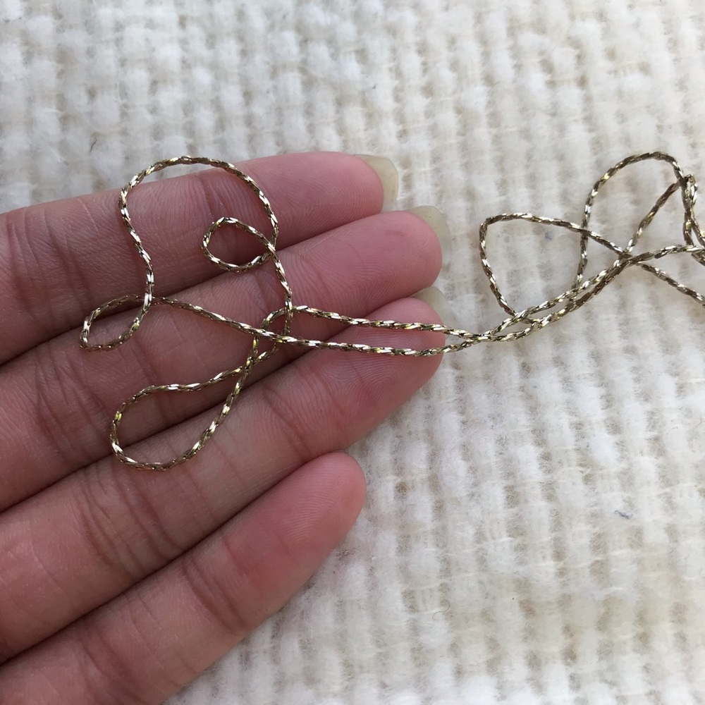 20 inch 24k gb Gold Chain Necklace